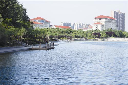 冷水河風景如畫