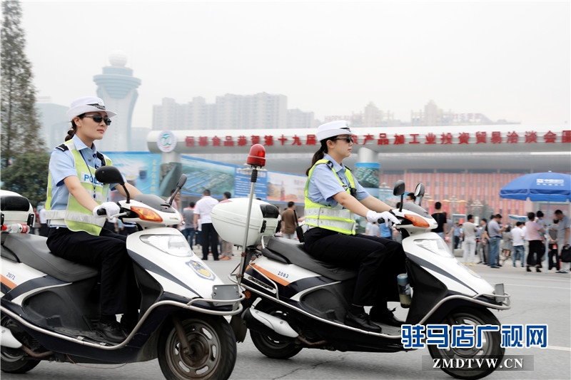 數(shù)千名民警為2016年中國農(nóng)產(chǎn)品加工業(yè)投資貿(mào)易洽談會勝利召開保駕護航