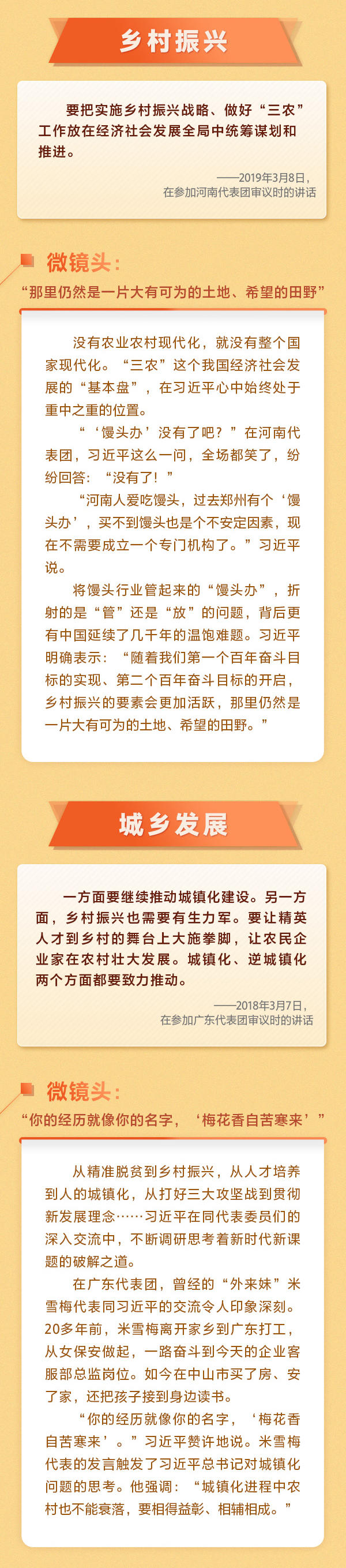 回顧習(xí)近平的兩會(huì)時(shí)間 微鏡頭里有大情懷