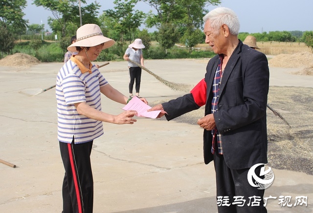 汝南縣古塔街道：脫貧戶當上禁燒宣傳員