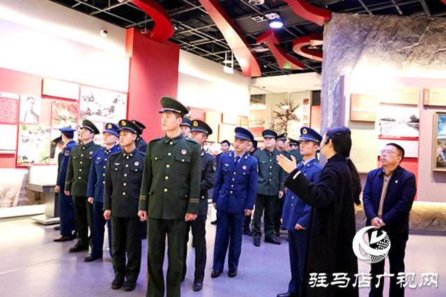 遂平縣組織返鄉(xiāng)退役軍人參觀楊靖宇將軍紀念館，開展“返鄉(xiāng)第一課”活動