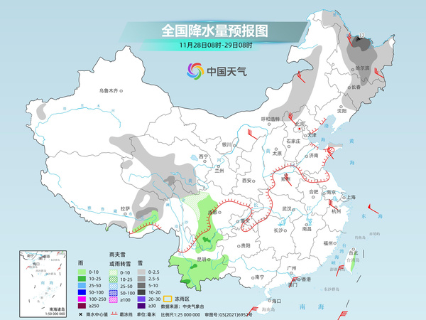 全國(guó)大部氣溫進(jìn)入升溫通道 東北降雪持續(xù)局地有暴雪